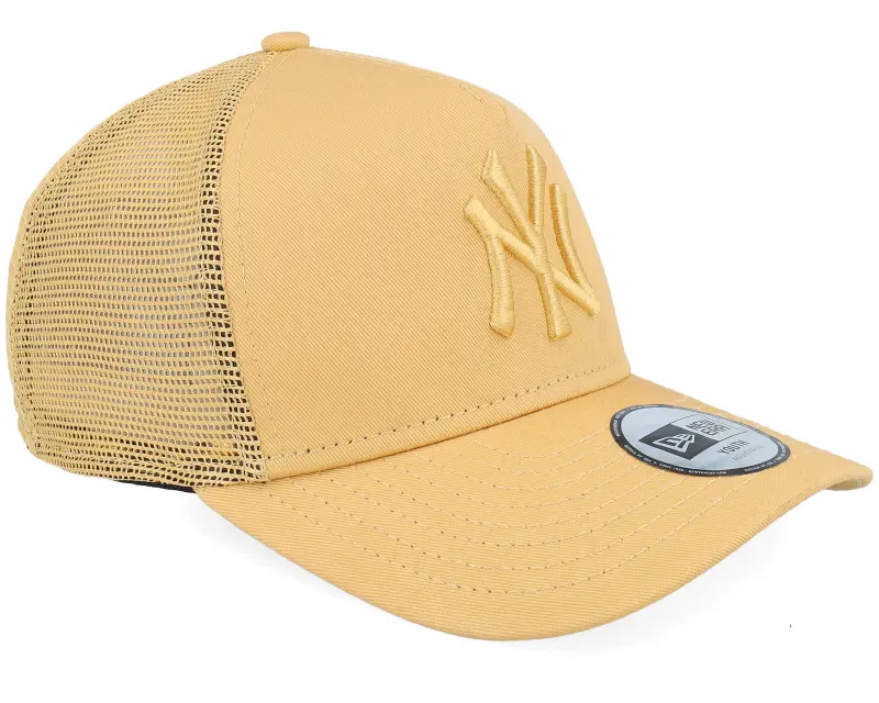 New Era Kids New York Yankees League Essential Golden Yellow A-Frame Trucker online