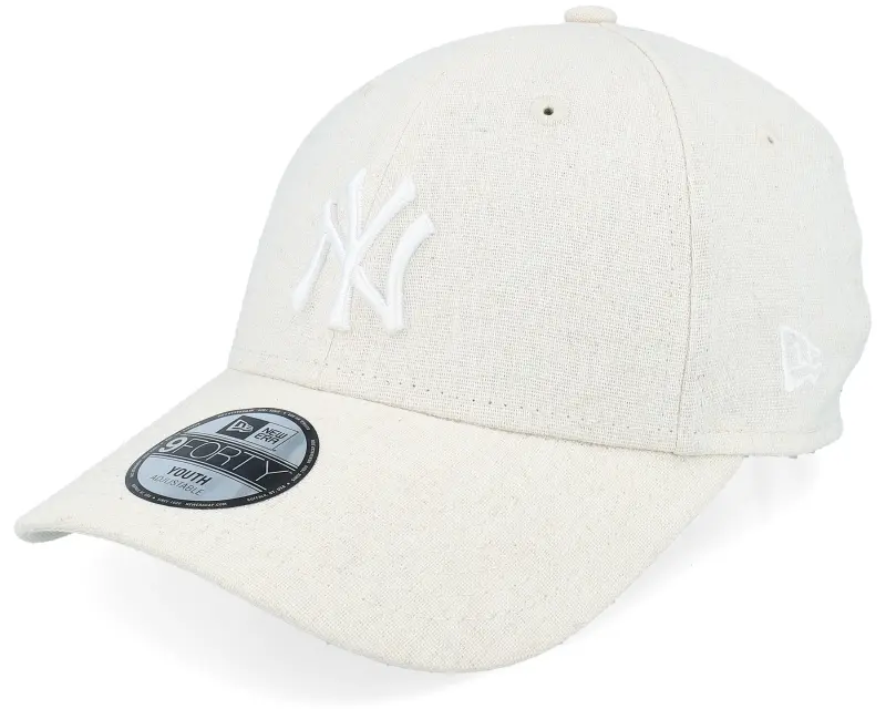 New Era Kids New York Yankees Linen 9FORTY Stone/White Adjustable online