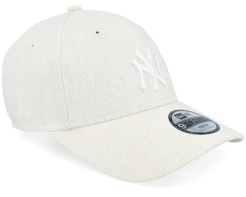 New Era Kids New York Yankees Linen 9FORTY Stone/White Adjustable online