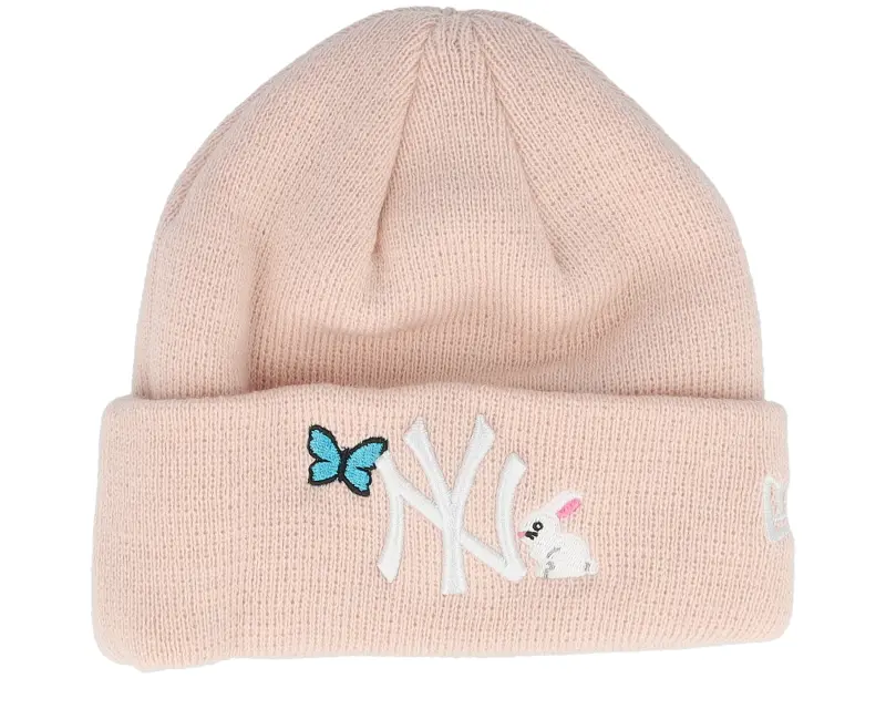 New Era Kids New York Yankees Toddler Icon Pastel Pink Cuff online