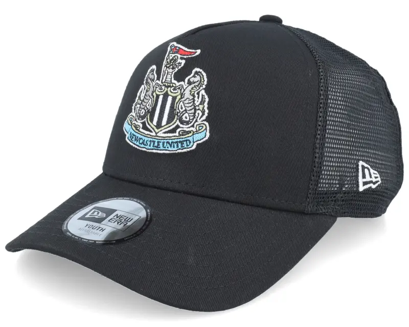 New Era Kids Newcastle United Newcastle United Core Black A-Frame Trucker online