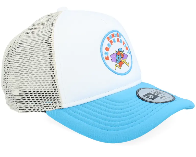 New Era Kids Patch White/Blue A-Frame Trucker online