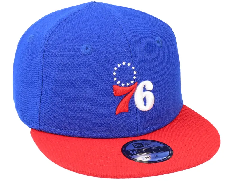 New Era Kids Philadelphia 76ers My 1St 9FIFTY Royal/Red Strapback online