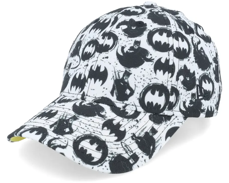 New Era Kids Super All Over Print 9FORTY Batman White Adjustable online