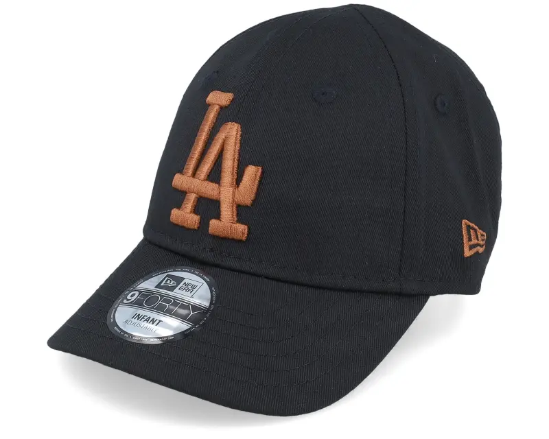 New Era Los Angeles Dodgers Infant League Essential 9Forty Black/Brown Adjustable online