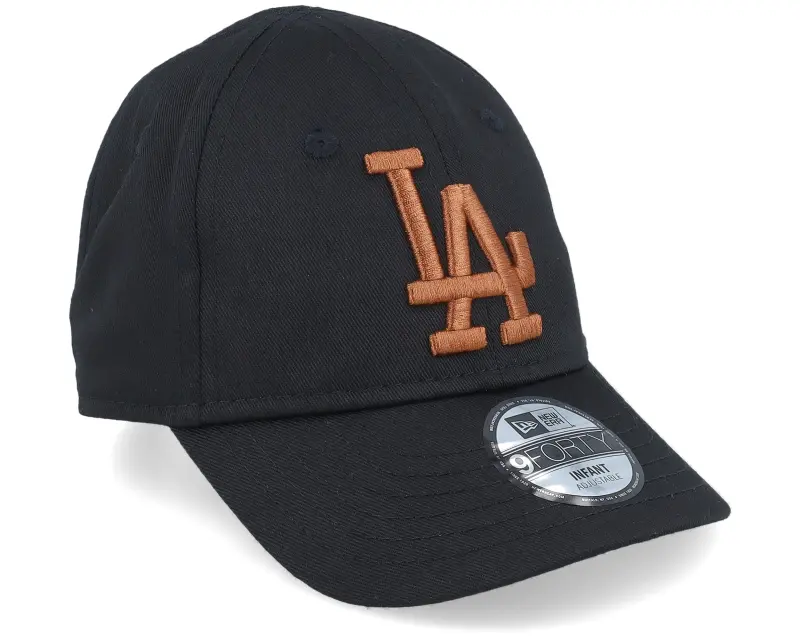 New Era Los Angeles Dodgers Infant League Essential 9Forty Black/Brown Adjustable online