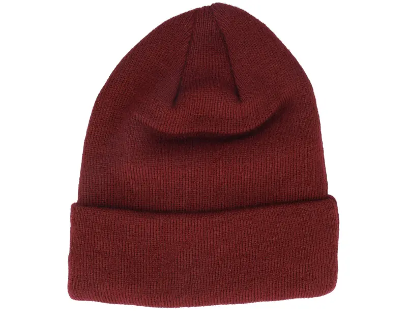 New Era New York Yankees League Essential Beanie Cardinal/Black Cuff online
