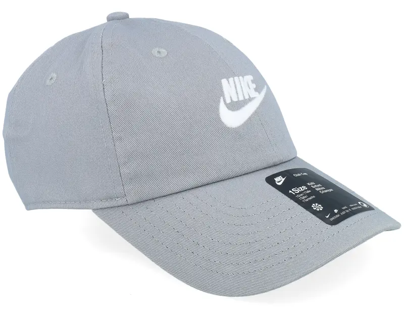 Nike Kids Club Cap Futura Washed Particle Grey/White Dad Cap online