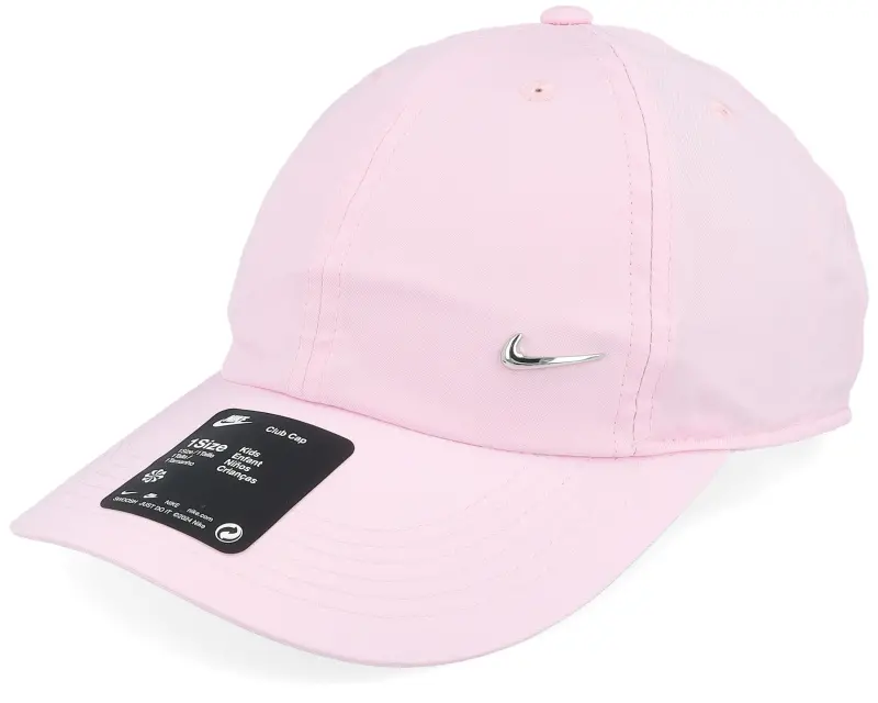 Nike Kids Dri-fit Club Cap Metal Swoosh Pink Dad Cap online