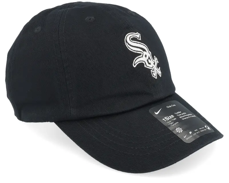 Nike MLB Kids Chicago White Sox Club Unconstructed Black Dad Cap online