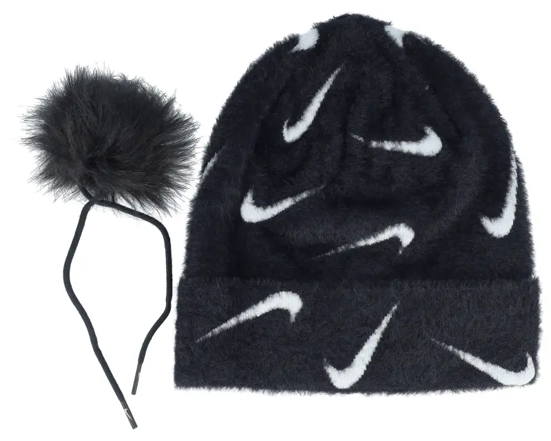 Nike Peak Beanie Black Pom online