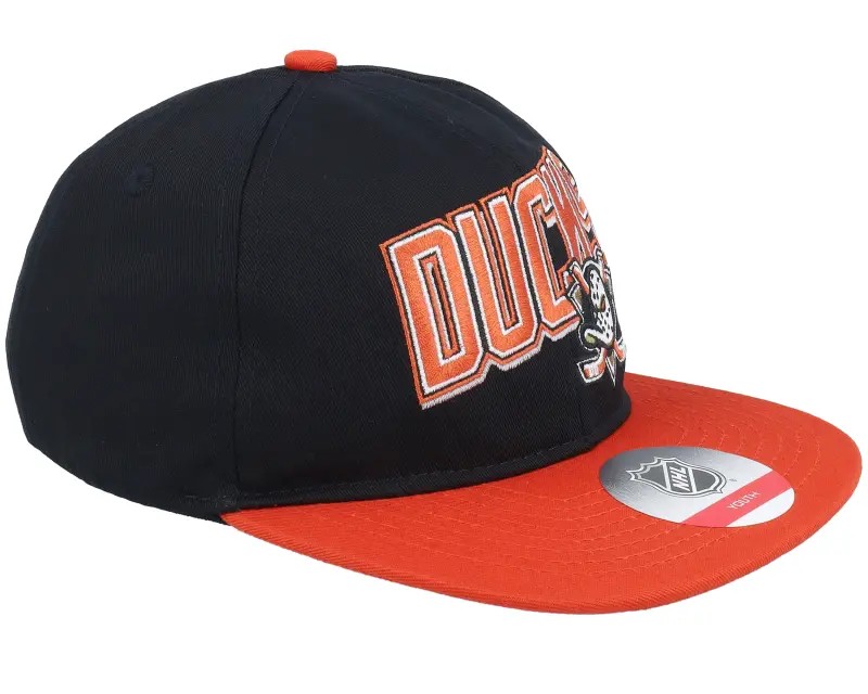 Outerstuff Kids Anaheim Ducks NHL Black/Orange Snapback online