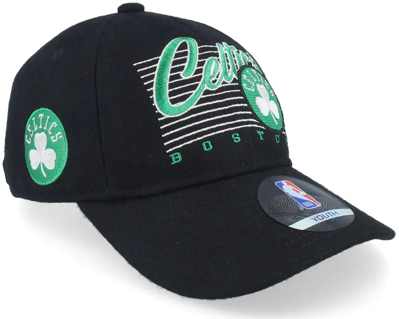 Outerstuff Kids Boston Celtics Retro Wooly Black Dad Cap online
