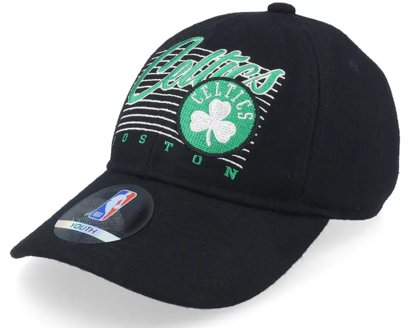 Outerstuff Kids Boston Celtics Retro Wooly Black Dad Cap online