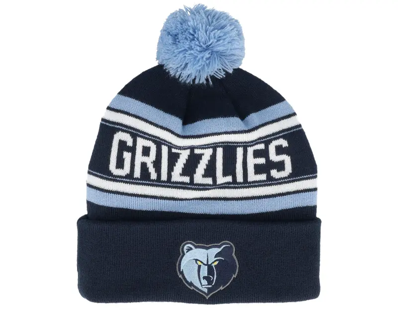 Outerstuff Kids Memphis Grizzlies NBA Jacquard Navy/Blue Pom online