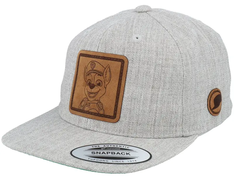 PAW Patrol Kids Chase Engraved Heather Grey Snapback online
