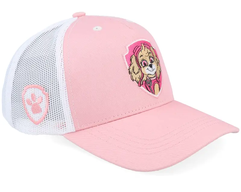 PAW Patrol Kids Skye Badge Pink/White A-Frame Trucker online