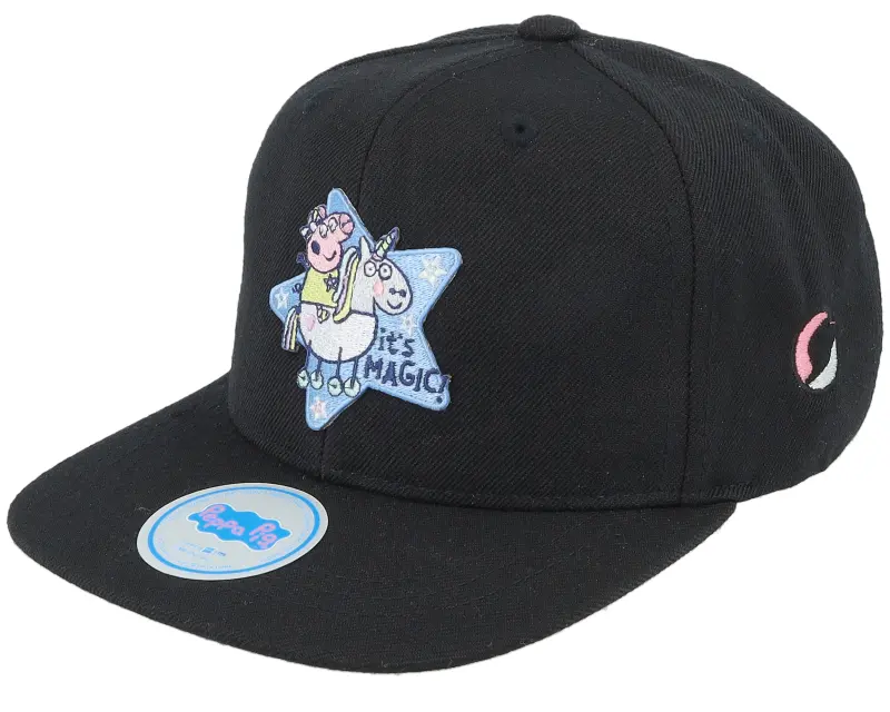 Peppa Pig Kids Black It’s Magic Star Patch Snapback online