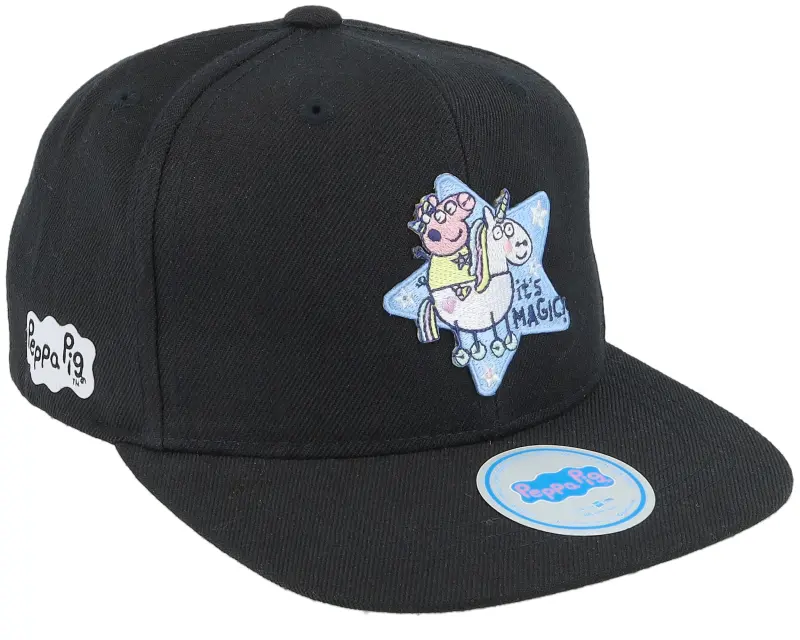Peppa Pig Kids Black It’s Magic Star Patch Snapback online