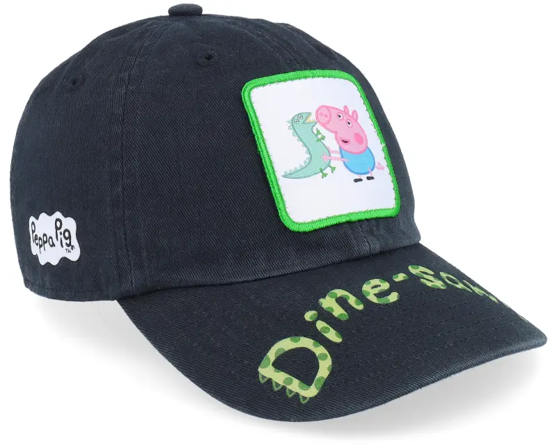 Peppa Pig Kids Dine-saw George Patch Black Dad Cap online