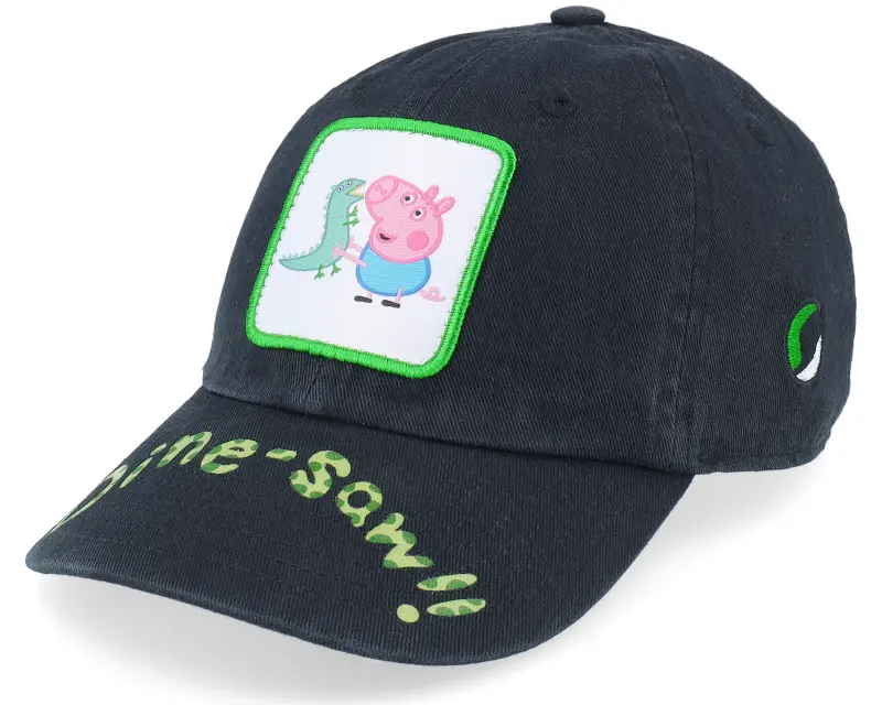 Peppa Pig Kids Dine-saw George Patch Black Dad Cap online