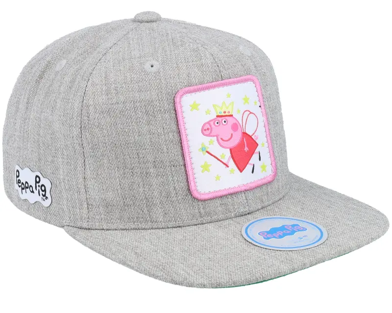 Peppa Pig Kids Fairy Peppa Heather Grey Snapback online