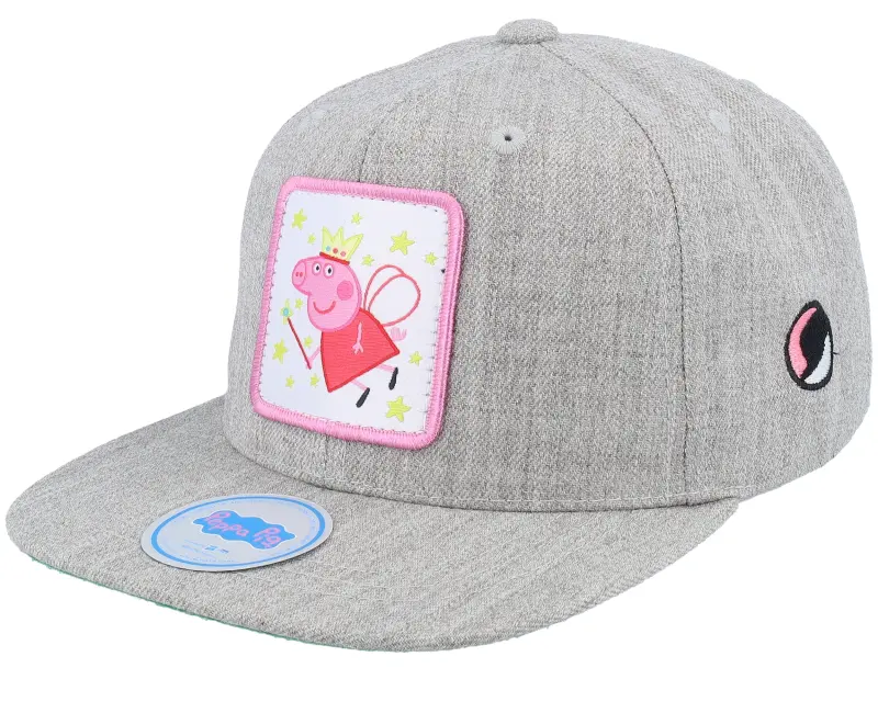 Peppa Pig Kids Fairy Peppa Heather Grey Snapback online