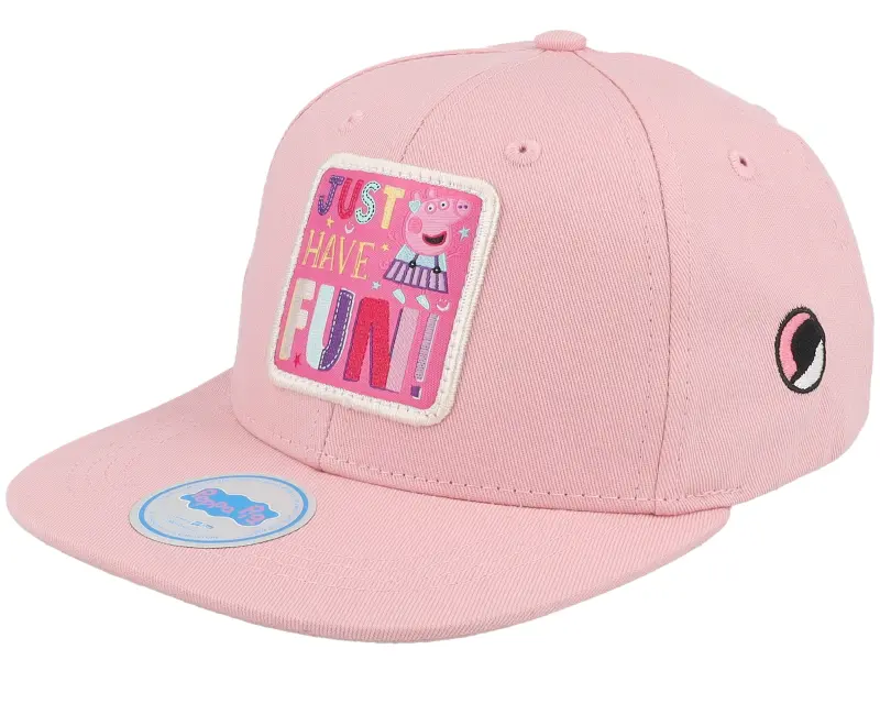 Peppa Pig Kids Pink Just Have Fun Patch Snapback online