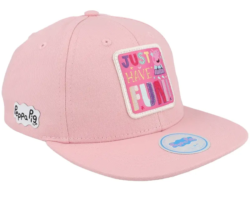 Peppa Pig Kids Pink Just Have Fun Patch Snapback online