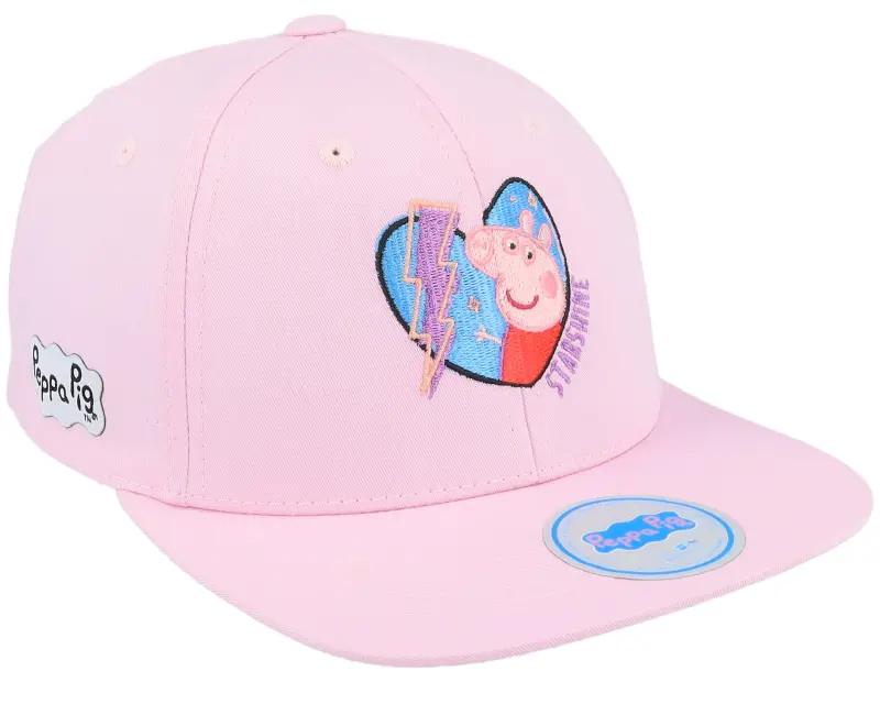 Peppa Pig Kids Pink Starshine Heart Snapback online
