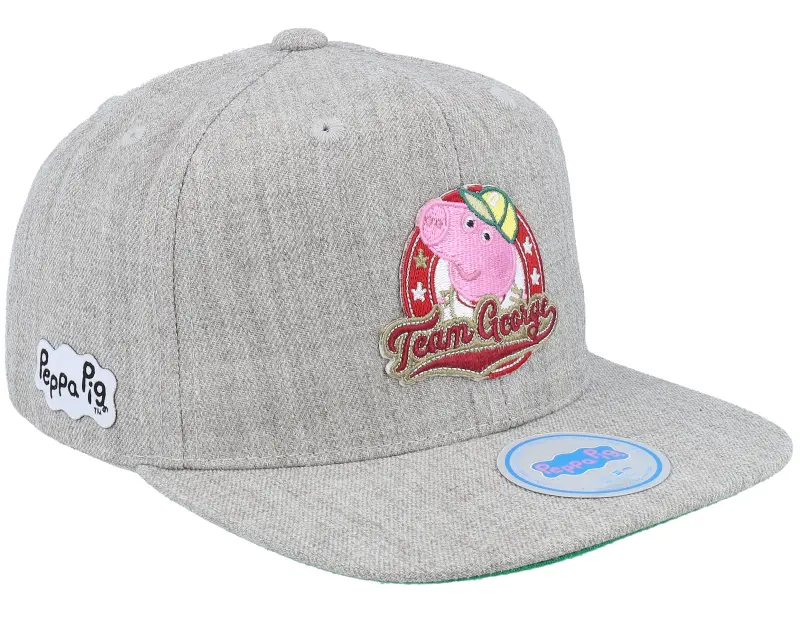 Peppa Pig Kids Team George Patch Heather Grey Snapback online