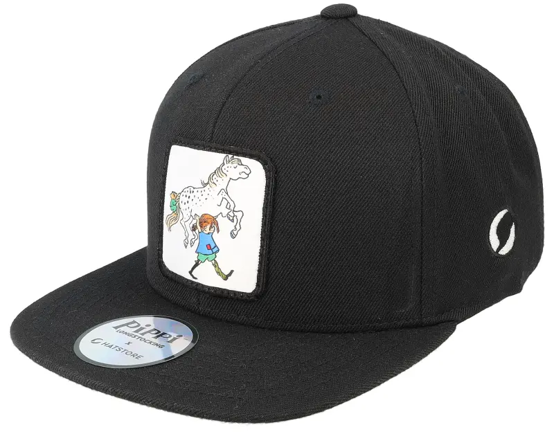 Pippi Longstocking Kids Pippi The Horse Black Snapback online
