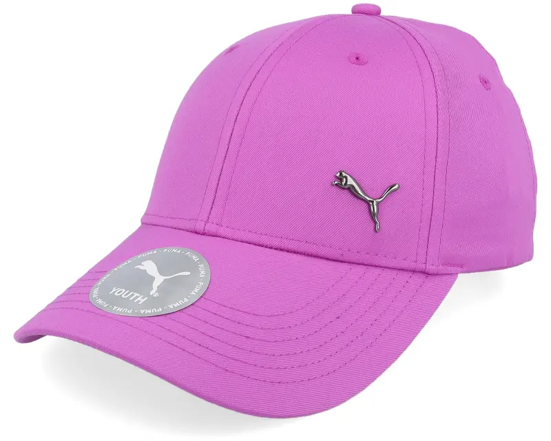 Puma Kids Essential Metal Puma Cat Bb Cap Jr Purple Adjustable online