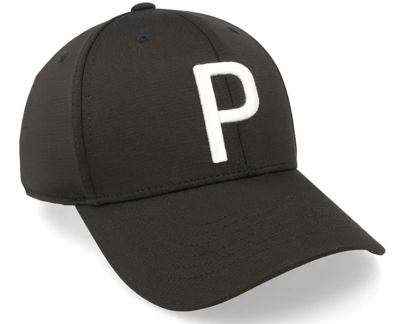 Puma Kids P Cap Black/White Glow Adjustable online