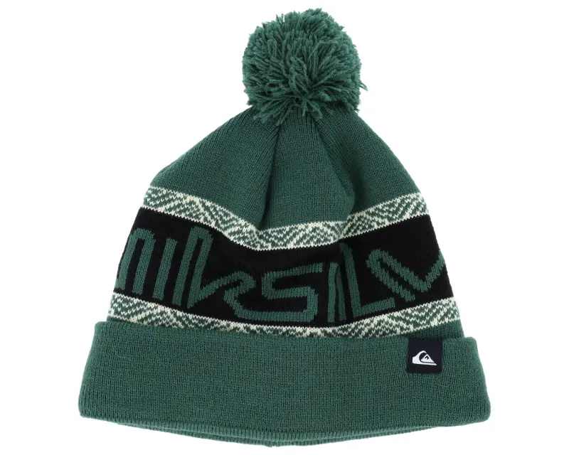 Quiksilver Kids Summit Beanie Trekking Green Beanie Pom online
