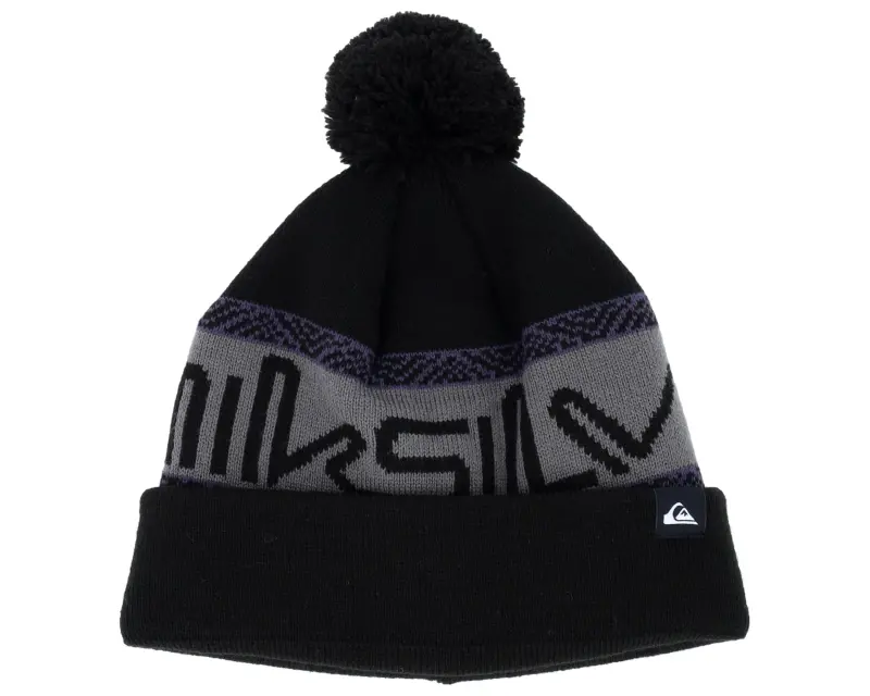 Quiksilver Kids Summit Beanie True Black Beanie Pom online