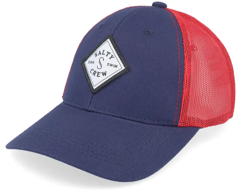 Salty Crew Kids Sealine Boys Retro Navy/Red Trucker online