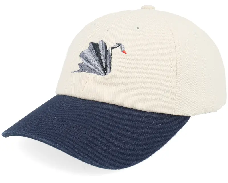 Seeberger Kids Paper Black Swan Stone/Navy Washed Dad Cap online
