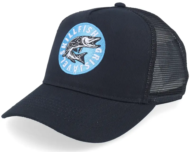 Skillfish Kids Cirkel Grisjävel Black/Black Trucker online
