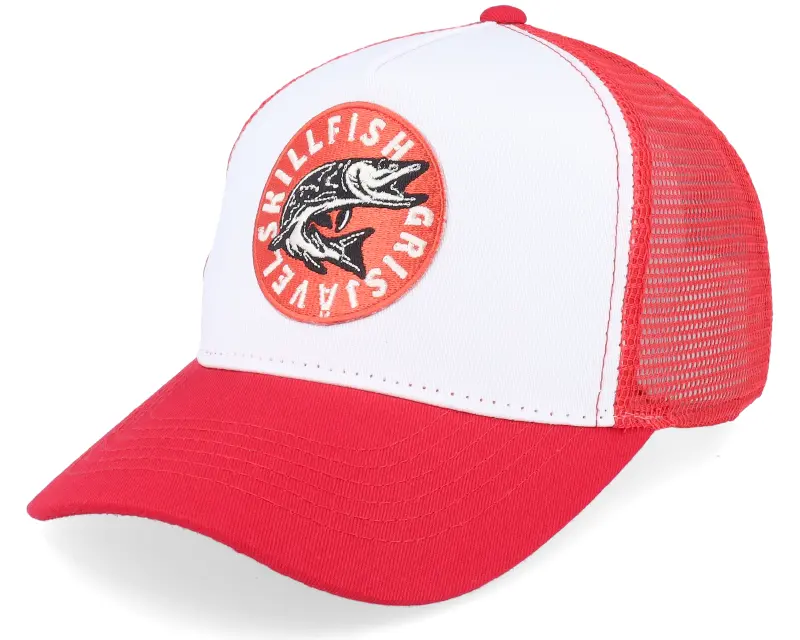 Skillfish Kids Cirkel Grisjävel Classic Red/White Trucker online