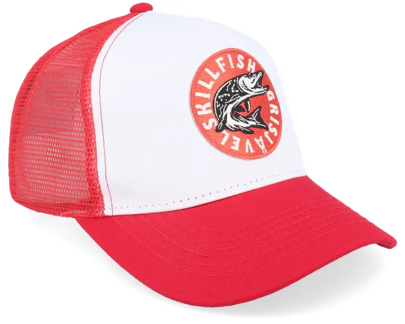 Skillfish Kids Cirkel Grisjävel Classic Red/White Trucker online