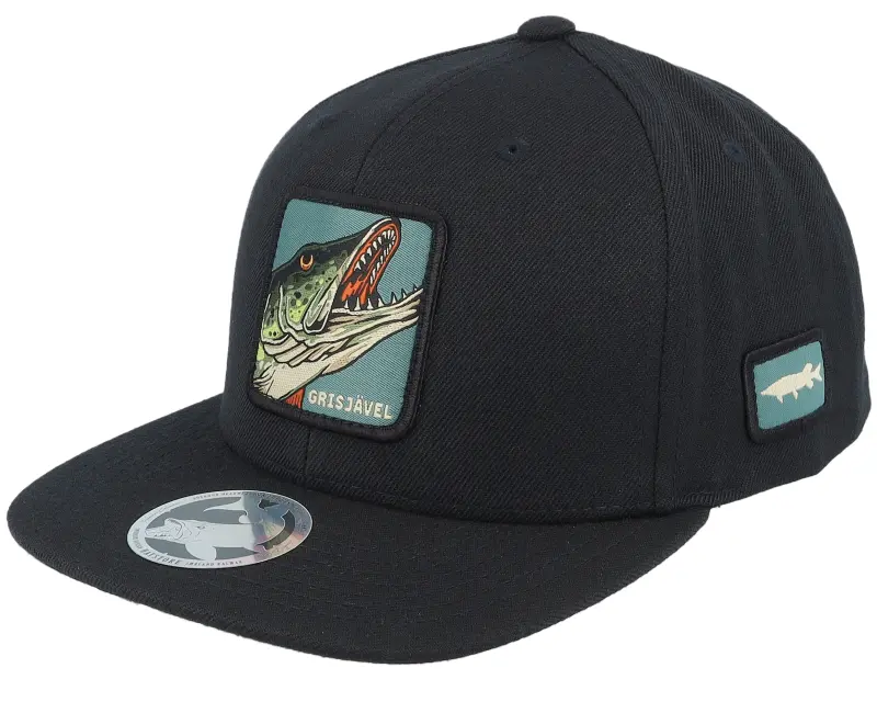 Skillfish Kids Grisjävel Black Snapback online