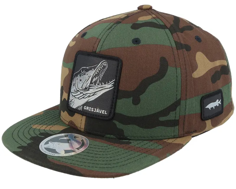 Skillfish Kids Grisjävel Camo Snapback online