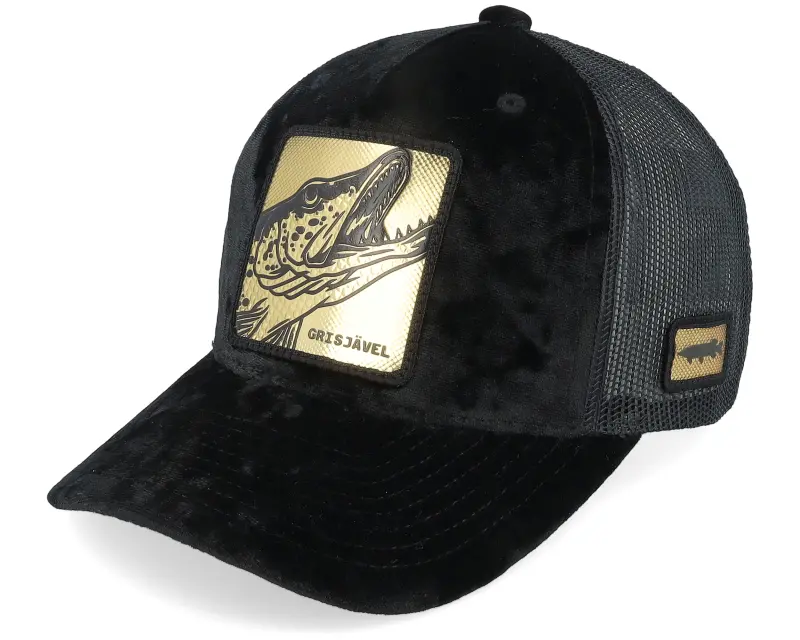 Skillfish Kids Grisjävel Gold Youth Black Velvet Trucker online
