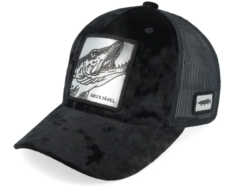 Skillfish Kids Grisjävel Silver Youth Black Velvet Trucker online