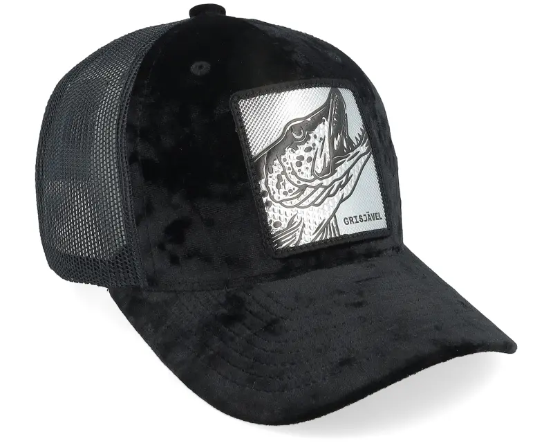 Skillfish Kids Grisjävel Silver Youth Black Velvet Trucker online