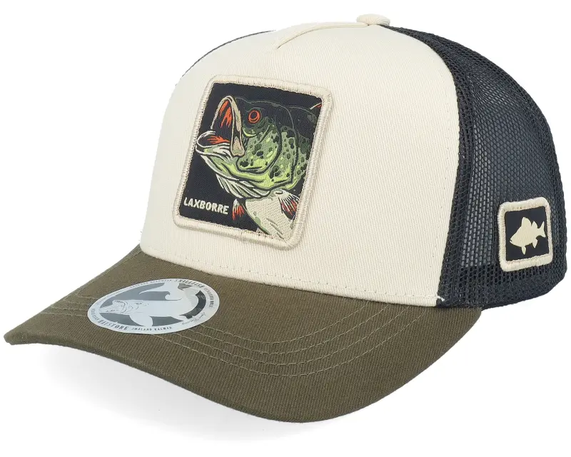 Skillfish Kids Ivory/Black/Dark Mash A-Frame Trucker online