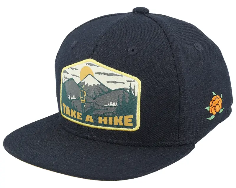 SQRTN Kids Hike Cap Black Snapback online