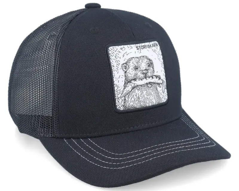 SQRTN Kids Storfiskarn Cap Black Trucker online