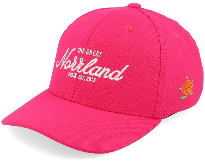 SQRTN Kids The Great Norrland Hooked Cap Dark Pink Adjustable online